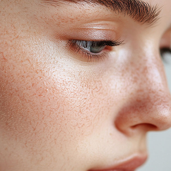 Image of dry flower representing the skin