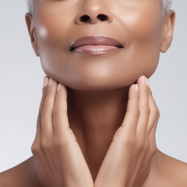 Image of dry flower representing the skin