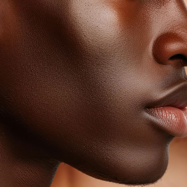 Image of dry flower representing the skin