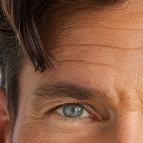 Image of dry flower representing the skin